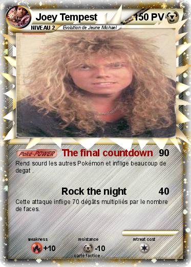 Pokemon Joey Tempest