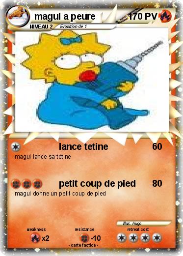 Pokemon magui a peure