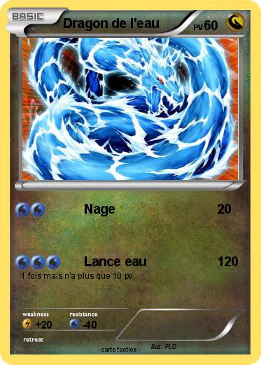 Pokemon Dragon de l'eau