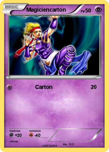 Pokemon Magiciencarton