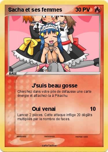 Pokemon Sacha et ses femmes