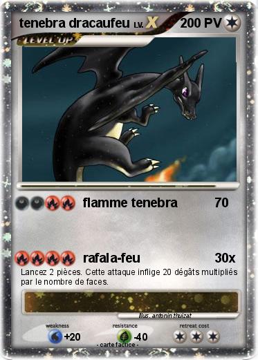 Pokemon tenebra dracaufeu