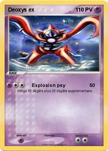 Pokemon Deoxys ex