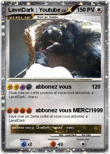 Pokemon LavelDark : Youtube