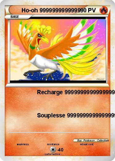 Pokemon Ho-oh 9999999999999