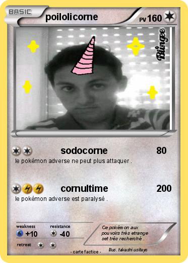 Pokemon poilolicorne