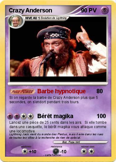 Pokemon Crazy Anderson