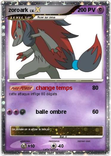 Pokemon zoroark