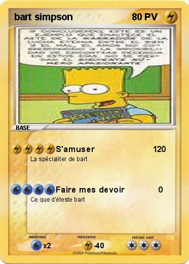 Pokemon bart simpson