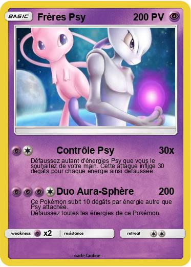 Pokemon Frères Psy