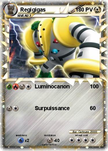 Pokemon Regigigas