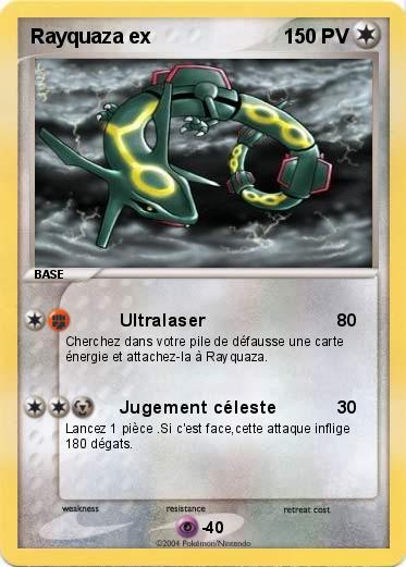 Pokemon Rayquaza ex