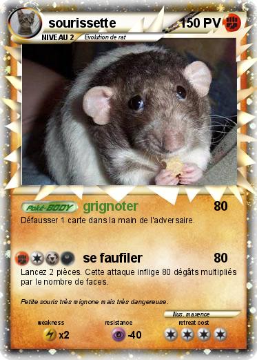 Pokemon sourissette