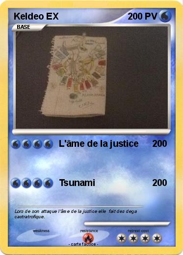 Pokemon Keldeo EX