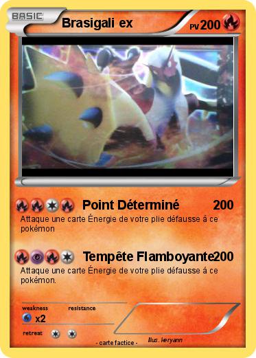 Pokemon Brasigali ex