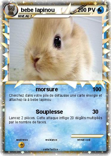 Pokemon bebe lapinou
