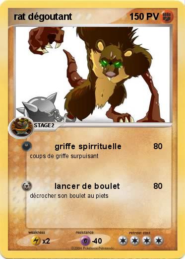 Pokemon rat dégoutant