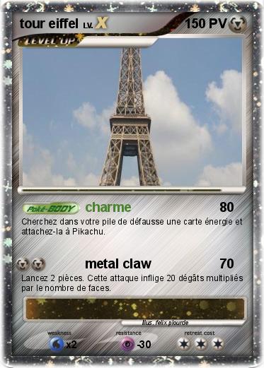 Pokemon tour eiffel