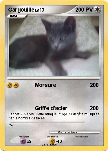 Pokemon Gargouille