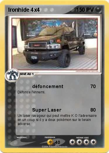 Pokemon Ironhide 4x4