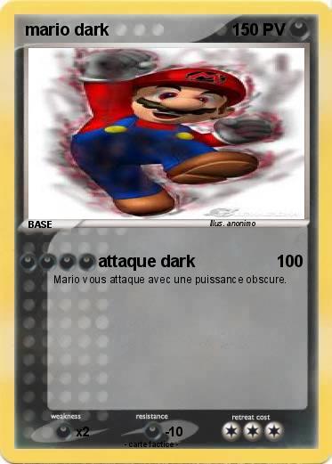 Pokemon mario dark