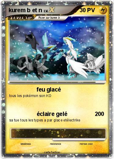 Pokemon kurem b et n