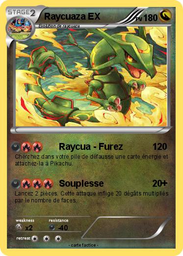 Pokemon Raycuaza EX