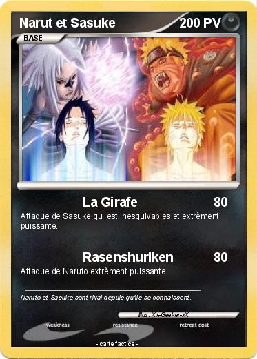 Pokemon Narut et Sasuke