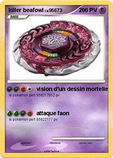 Pokemon killer beafowl