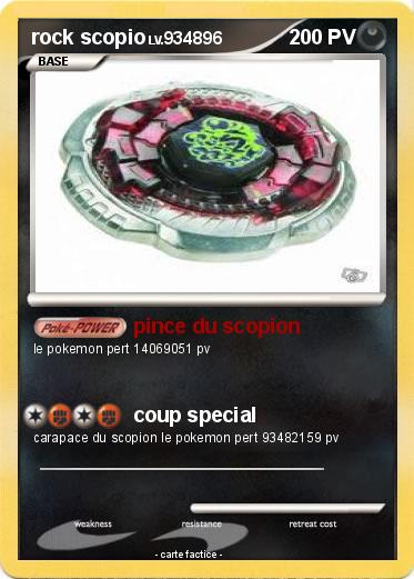 Pokemon rock scopio