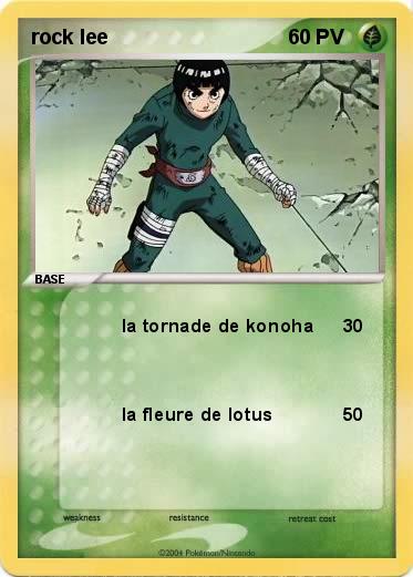 Pokemon rock lee