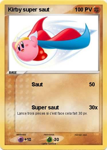 Pokemon Kirby super saut