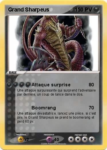 Pokemon Grand Sharpeus