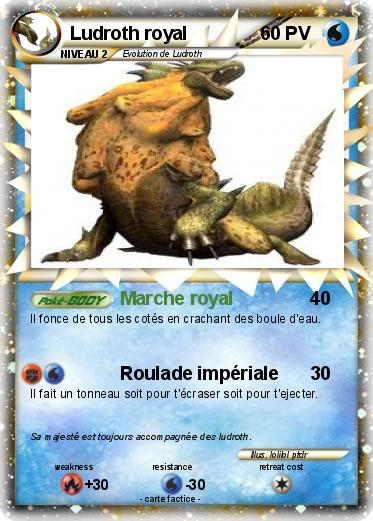 Pokemon Ludroth royal