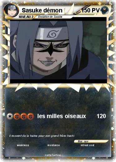 Pokemon Sasuke démon