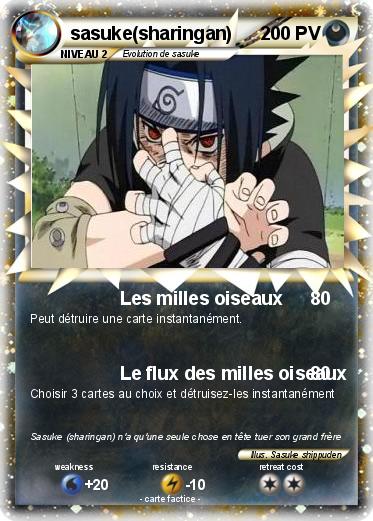 Pokemon sasuke(sharingan)