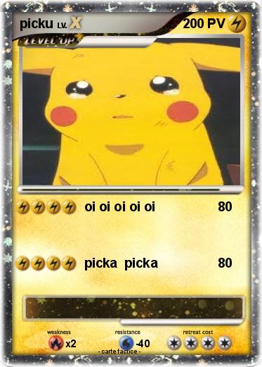 Pokemon picku