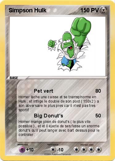 Pokemon Simpson Hulk