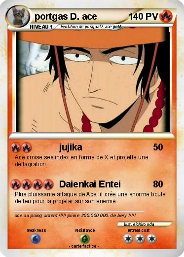 Pokemon portgas D. ace