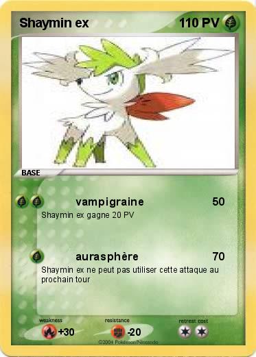 Pokemon Shaymin ex