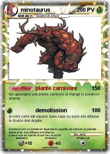Pokemon minotaurus