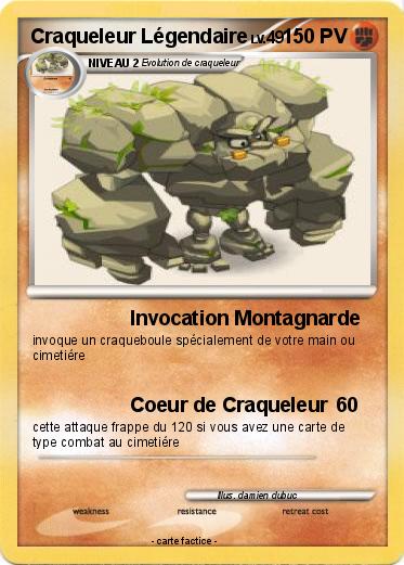 Pokemon Craqueleur Légendaire