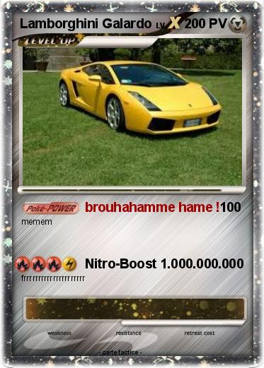 Pokemon Lamborghini Galardo