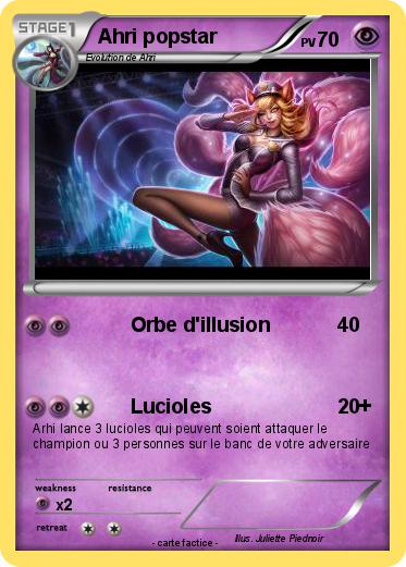 Pokemon Ahri popstar