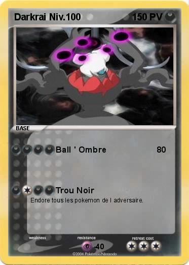 Pokemon Darkrai Niv.100               