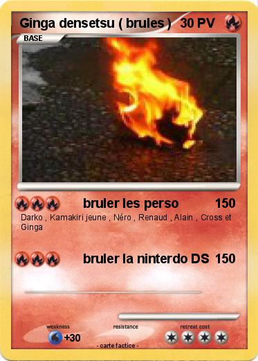Pokemon Ginga densetsu ( brules )