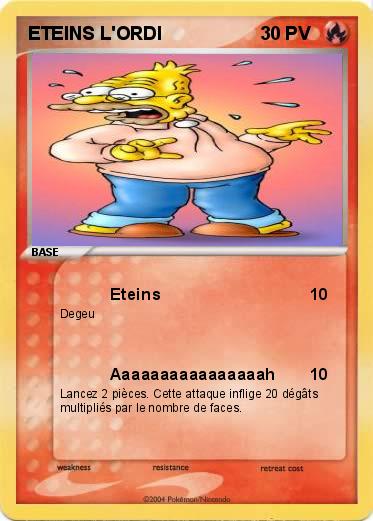 Pokemon ETEINS L'ORDI