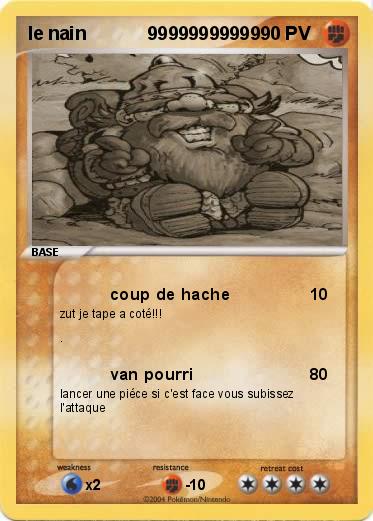 Pokemon le nain            99999999999
