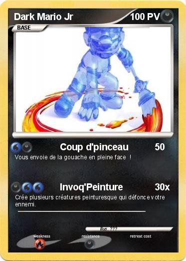 Pokemon Dark Mario Jr