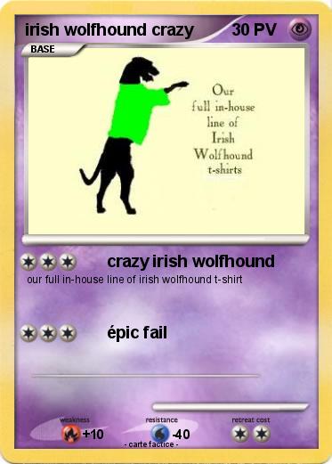 Pokemon irish wolfhound crazy